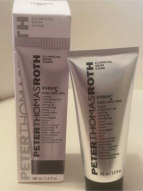 Peter Thomas Roth Peeling Gel Tube in Silver and Black